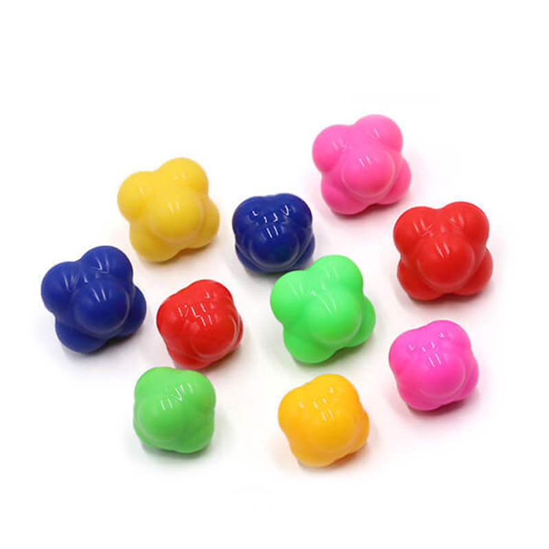 

1 Pcs Portable Silicone Hexagonal Ball Fitness Reactions Training Elasticity Sports YA88