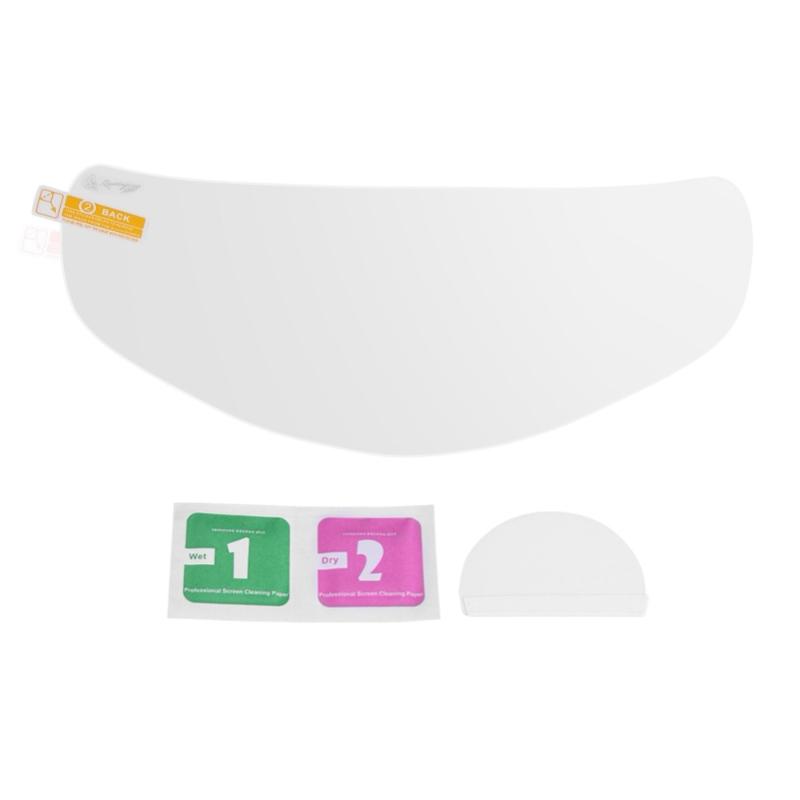 

1pc Waterproof Motorcycle Helmet Lens Film Visor Shield Scratch Protector Sheets Crystal Clear TPU Scratch Protection