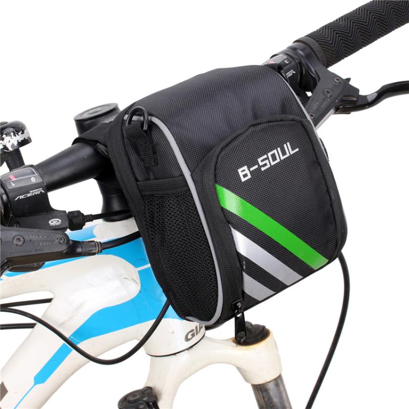 

Cycling Front Bags Black Mountain Bike Pockets Accessories Bike Packing Riding Equipment Bicycle Handlebar Bag The Case for
