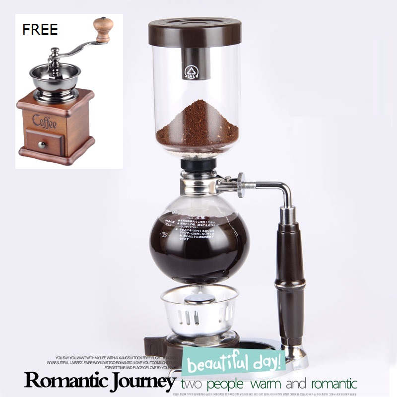 

Siphon Coffee Pot Glass Siphon Pot Manual Coffee Machine Buy One Get One Free Buy Free Manual Grinder