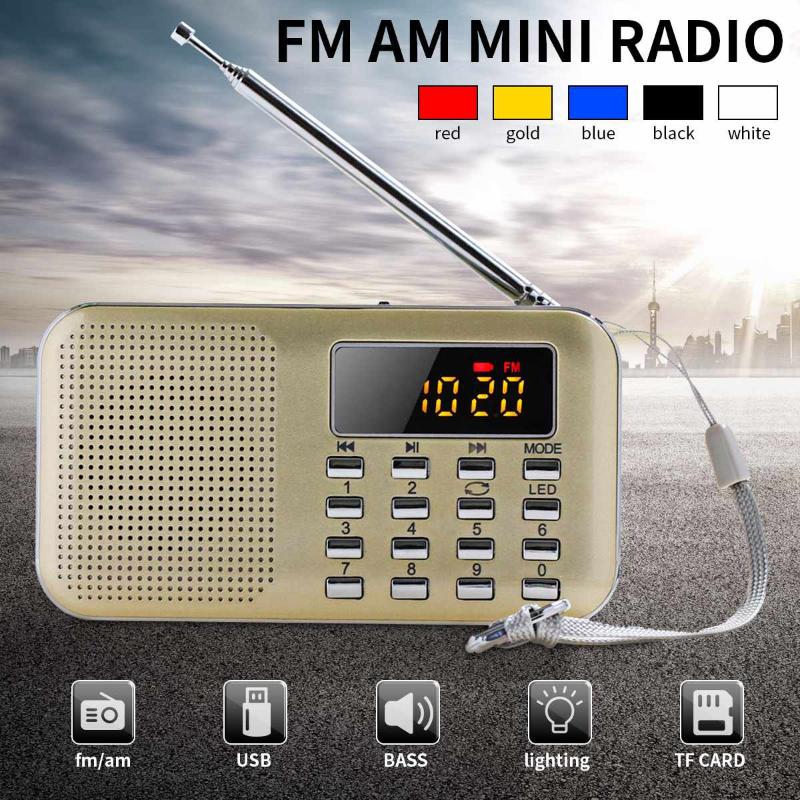 

Portable Radio FM/AM/SW World Receiver MP3 Player Rec Recorder With Sleep Timer Black FM Radio Recorder Mini radios