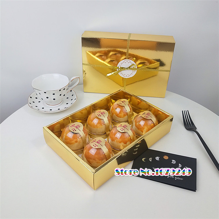 

Golden Silver Candy Packaging Gift Box, Creative Cake Cookie box, Wedding Nougat Packaging Boxes 50pcs/lot