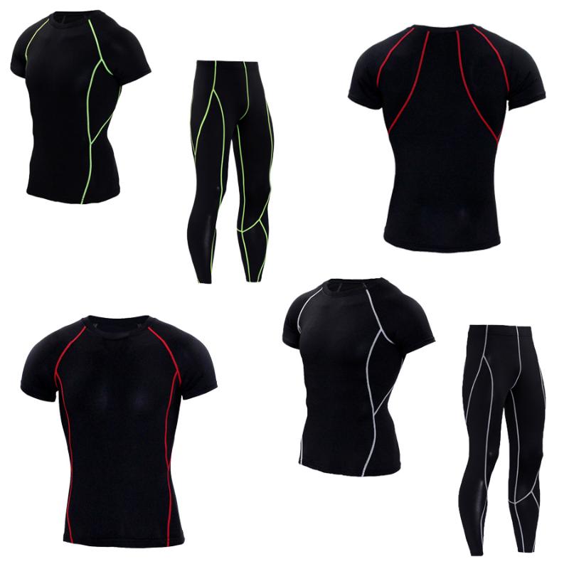 

Compression Short sleeve shirt fitness gym running breathable shirt Short sleeve sport t rashguard gym clothes, Gold