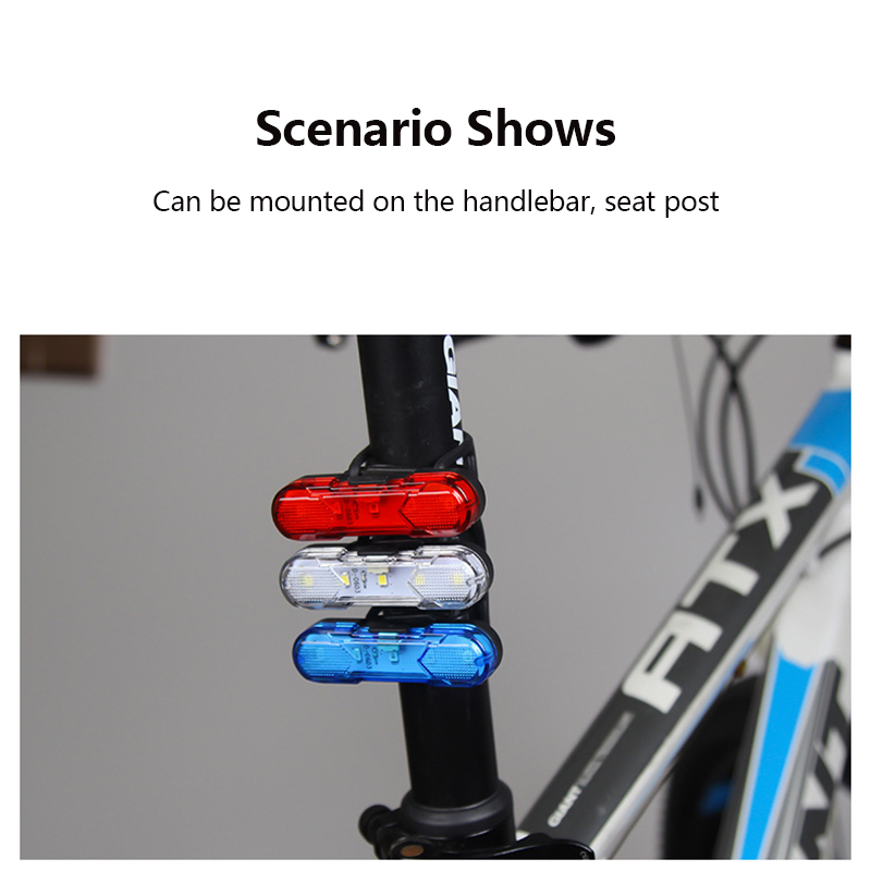 

Bicycle Tail Light USB Charging LED Waterproof Warning Seatpost Lights Rear Lamp Mountain Bike Cycling Accessories Equipment