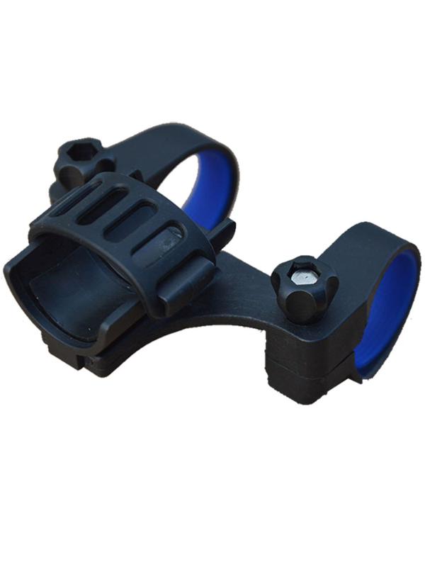 

1Pcs Portable Bike LED Torch Mount Cycling Clip Clamp Bicycle Light Holder Universal Grip Bracket Black