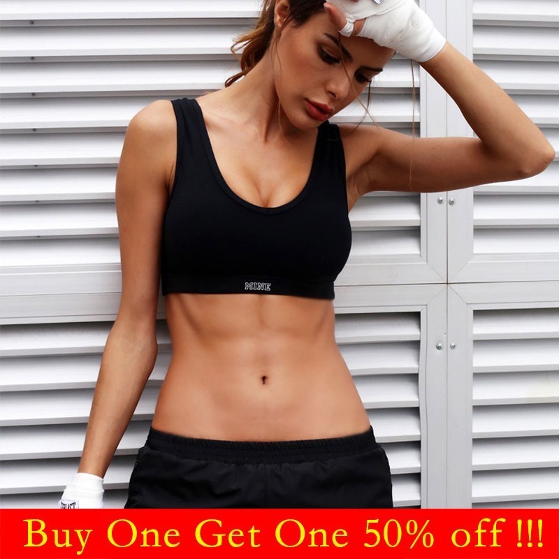 

2020 shockproof yoga sports bra women Quick-drying breathable no steel ring cross beauty back women sports underwear wholesale, Black