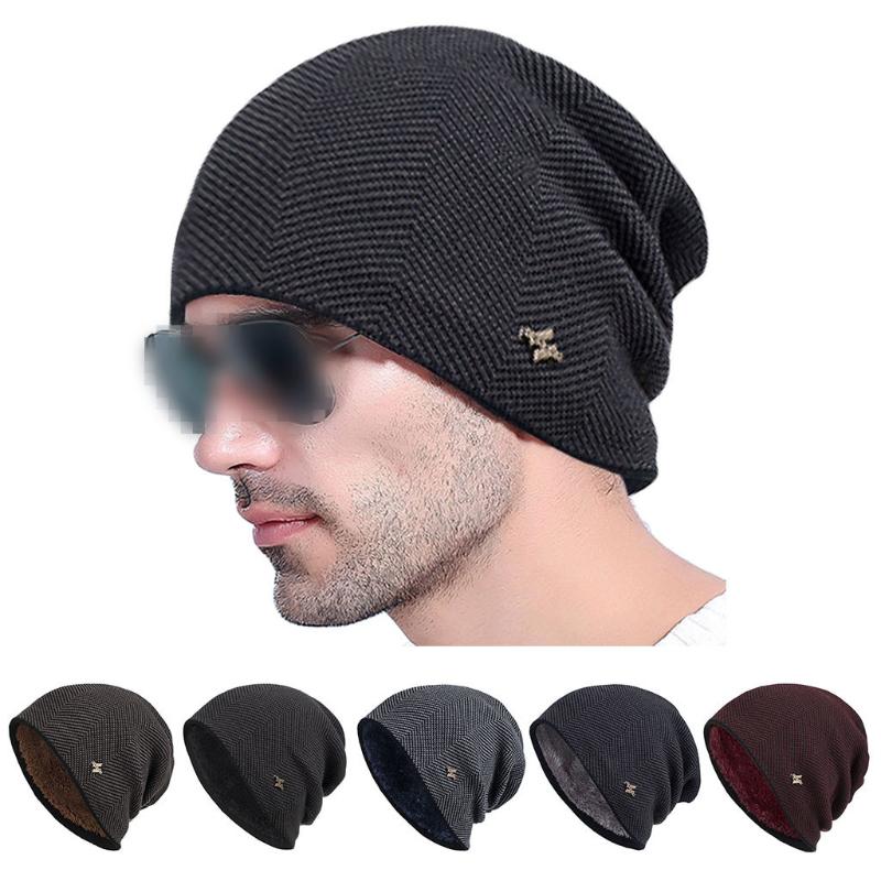 

Beanies Men Winter Trendy Warm Oversized Chunky Baggy Stretchy Slouchy Skully Hat Outdoor Casual Vintage Hats Femme Chapeau Aldult Caps