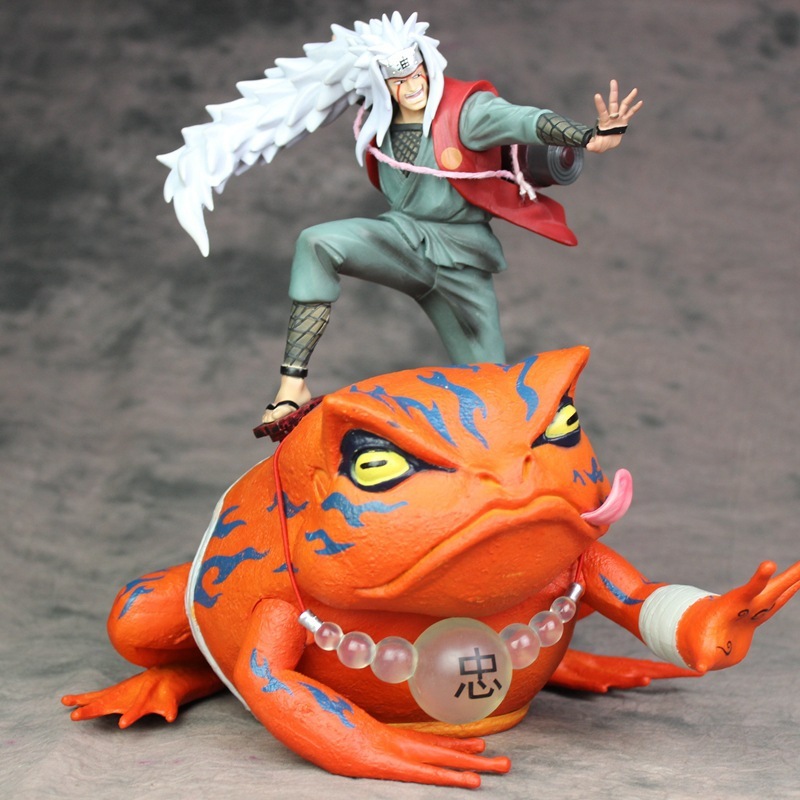 2021 Anime NARUTO SHIPPUDEN Jiraiya With Toad Mount Frog GamaBunta
