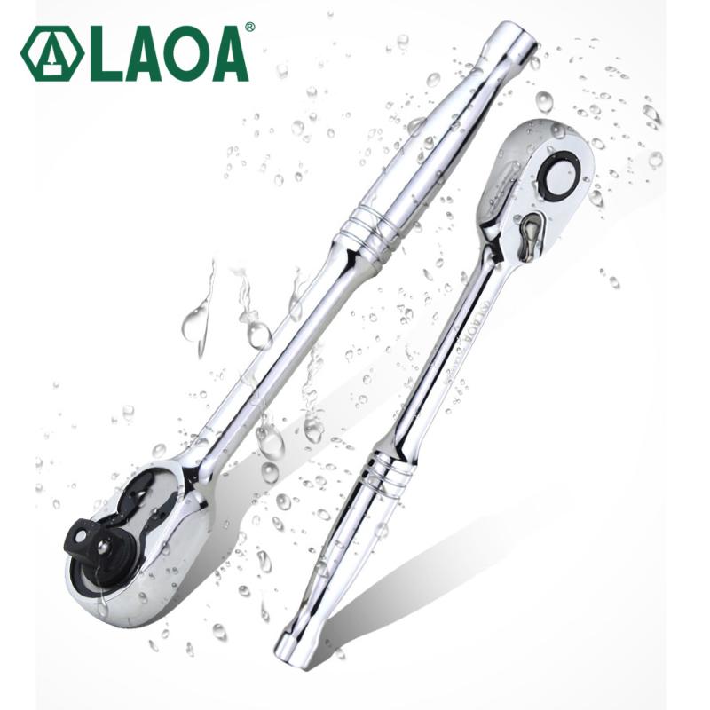

LAOA 1/4" 3/8" 1/2" 48T Ratchet Wrench Socket Spanner