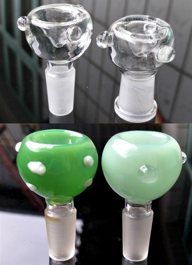 

Water Pipes Rig 14mm 19mm male female Herb Slide Dab Pieces Glass Bowls Dry Bowl Tobacco Ash Catcher Bongs
