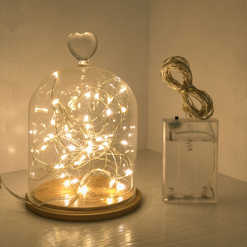 

Christmas Tree Decorations 2M/3M/5M/10M Copper Wire LED String Lights Holiday Lighting Fairy Lights New Year Christmas Ornaments