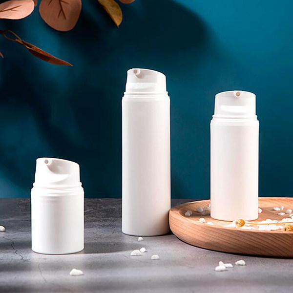 

30ml/50ml/80ml/100ml/120ml/150ml White Empty Cosmetic Vacuum Bottle Airless Pump Lotion Bottles Container Wholesale