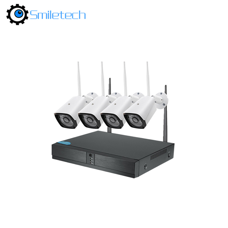 

4CH wireless H.265 1080P 30m IR distance WIFI camera 2.0MP 4CH P2P WIFI camera system