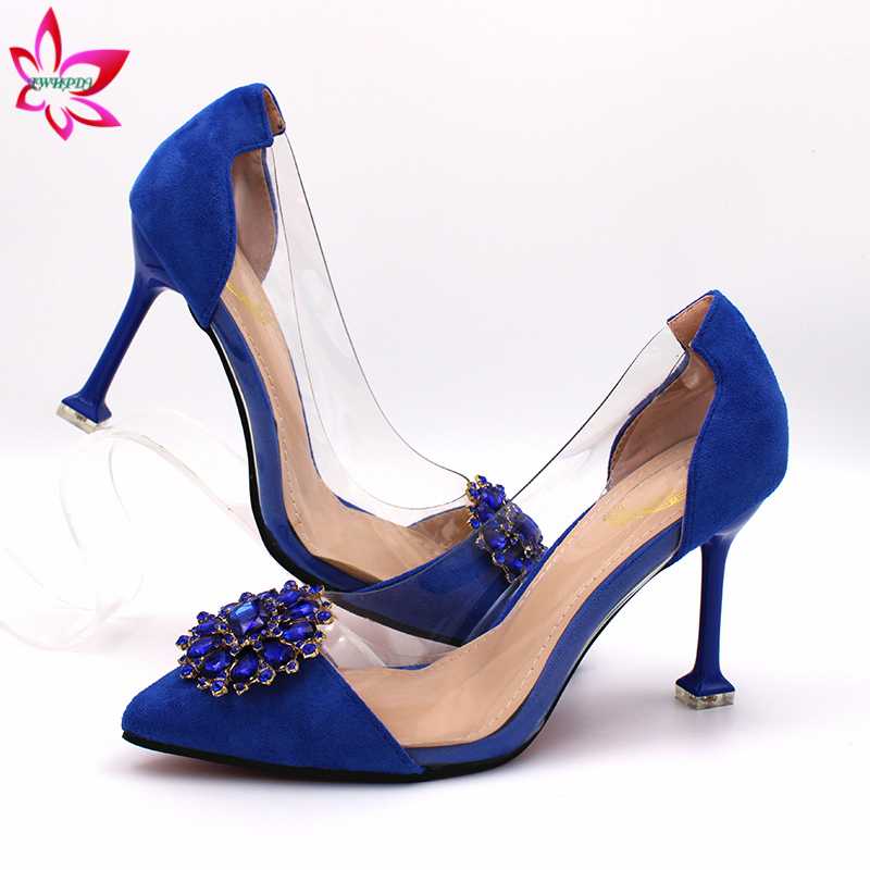 royal blue pumps wide width