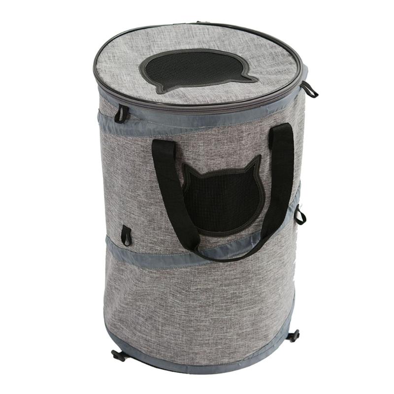 

Collapsible Cat Tunnel Tube Kitty Tunnel Pet Toys Non-Slip Cat Sleeping Bed Mat Outdoor Portable Travel Carrier