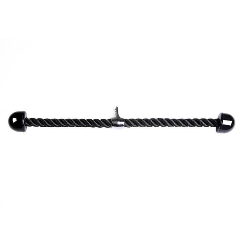 

Black Nylon Triceps Muscle Drawstring Pull Rope Nylon Muscle Rope Equipment For Gym Exercise Fitness Tool