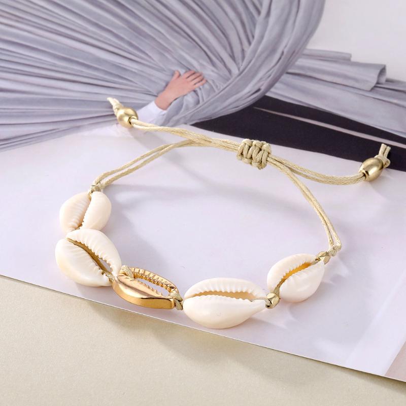 

KKINFOLK Shell Bracelets For Women Fashion Bohemian Charm Bracelet Accessories For Women Gift Bracelet Jewelry 2020