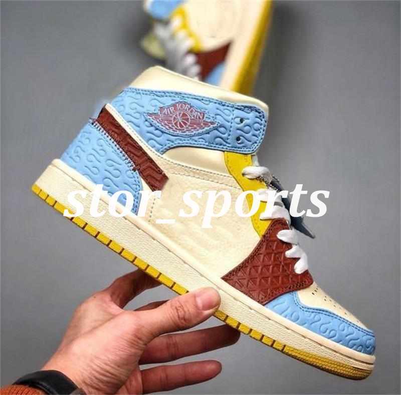 

2020 New Maison Chateau Rouge x 1s High Mid Womens Mens Basketball Shoes 1s Fearless Athletic Sport Designer Sneakers Eur 36-46