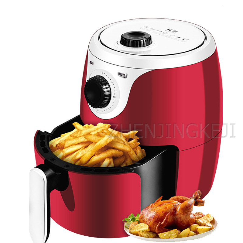 

220V Air Fryer Home Without Oil Mechanical Electric Fryer No Oily Smoke Multifunction French Fries Machine Airfryer For Kitchen