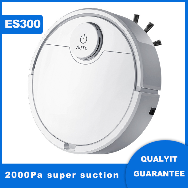 

2000pa Large Suction Robot Vacuum Cleaner 3 In One Multifunctional Vacuum Cleaner USB Touch Switch Smart