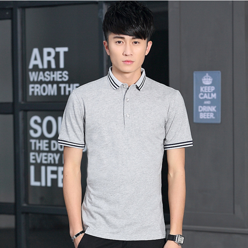 

Fashion Mens Shirt Slim Fit Boy Short Sleeve Shirt Casual Mens Short Size -3XL 1 pc, Black