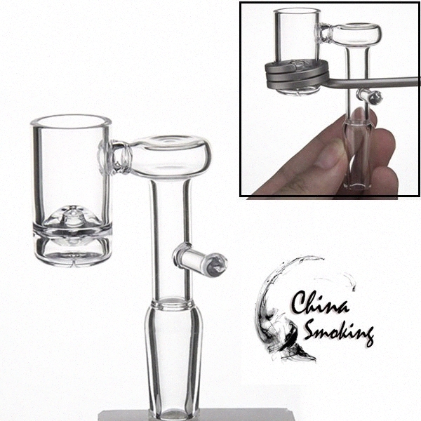 

Quartz Enail 9mm Thick Bottom Volcanic Core Electric Quartz Banger Nail Dia 19.5mm For 20mm Heating Coil 14mm 18mm male female 2kyL#