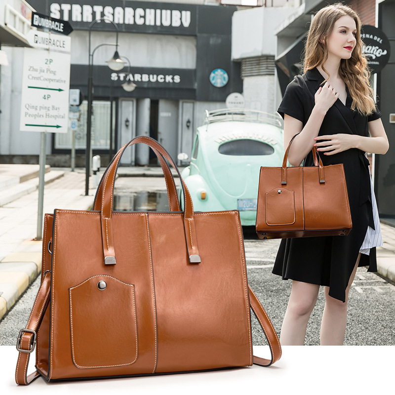 

Bag women's bag new style 2020 summer slant shoulder fashion big, Black