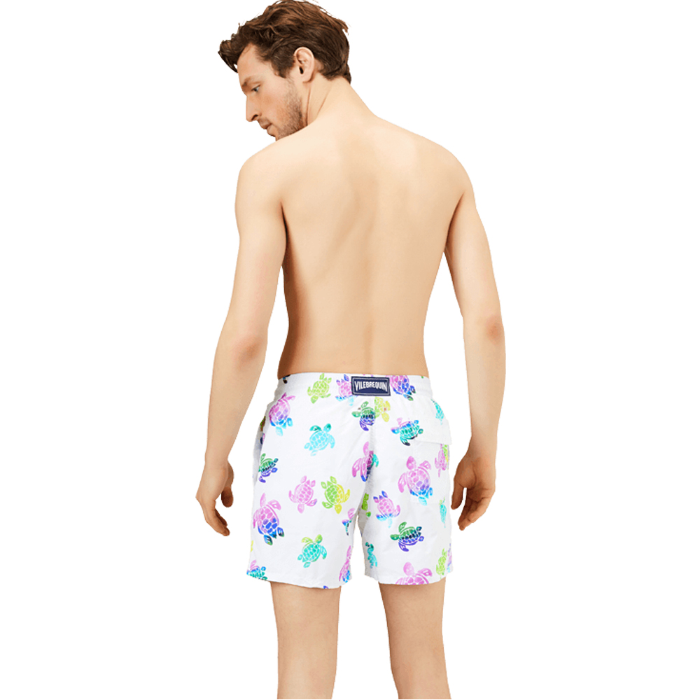

Vilebrequin MEN SWIMWEAR RONDE DES TORTUES AQUARELLE Newest Summer Casual Shorts Men Fashion Style Mens Shorts bermuda beach Shorts 3633, White;black