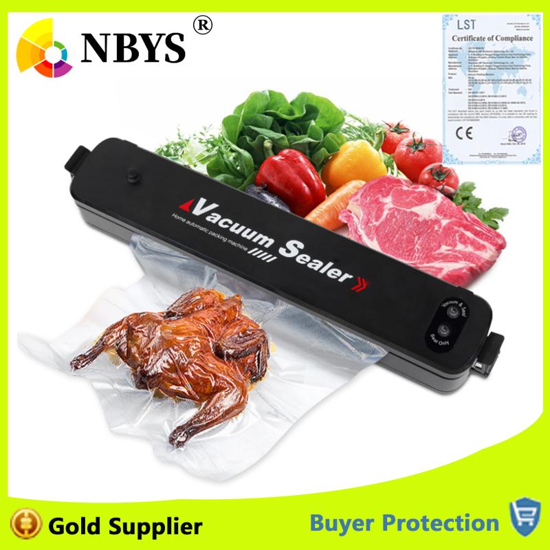 

Vacuum Bag Sealing Machine Electric Vacuum Sealer Vaccum Pouch Packaging Machine With 15pc Bags Free Fish Fruit Meat Packer