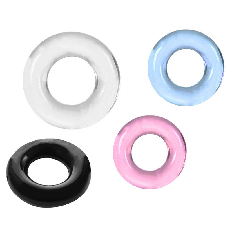 

Dildos Penis Rings Set Crystal Ejaculation Delay Cockring Silicone Cock Erection Ring Stretcher Erotic Adult Sex Toys for Men Male FEU007