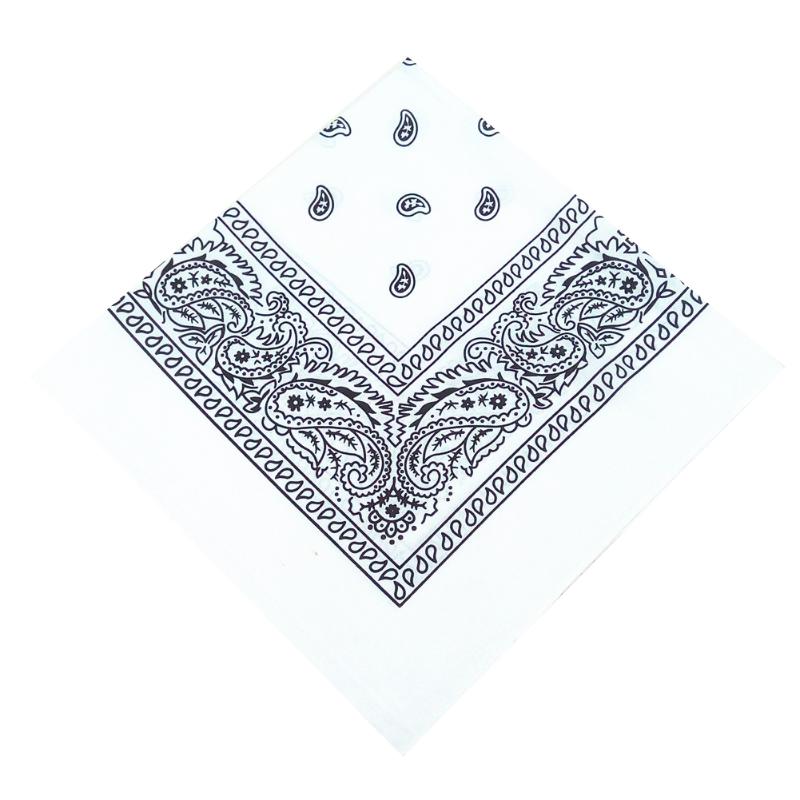 

Wrap Polyester Square Multipurpose Paisley Print Headwear Fashion Decoration Hair Band Casual Large Bandana Scarf Necktie