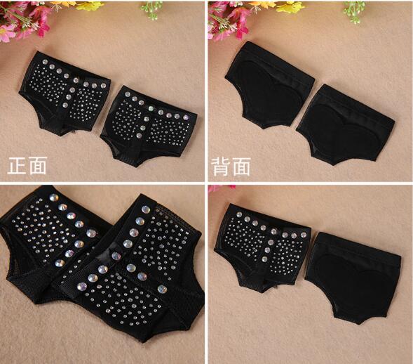 

2020 The New Women dance belly dance foot thong shoes foot half sun diamond decorated size 34 - 41 S,M,L,XL, Black