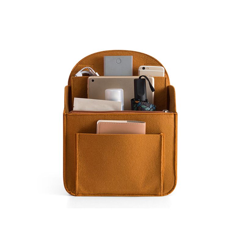 

Portable Felt Storage Organizer Insert for Backpack Rucksack Handbag Shoulder Bag