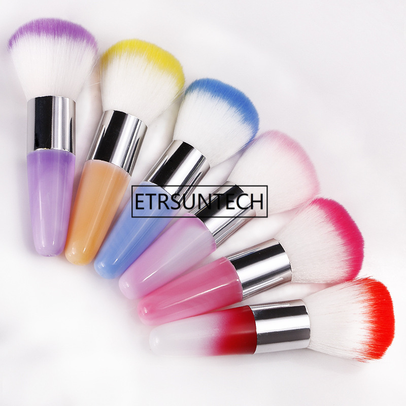 

New Colorful Nail Tools Legal Brush Remove Dust Powder For Acrylic Nails And Nail Art Dust Cleaner Brush F1652