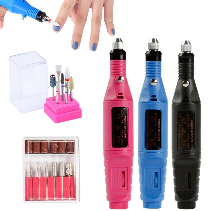 

Electric Apparatus for Manicure 7Pcs Cutter for Manicure Milling Drill Bits Grinding Cutters Pedicure Machine Gel Remover Tools