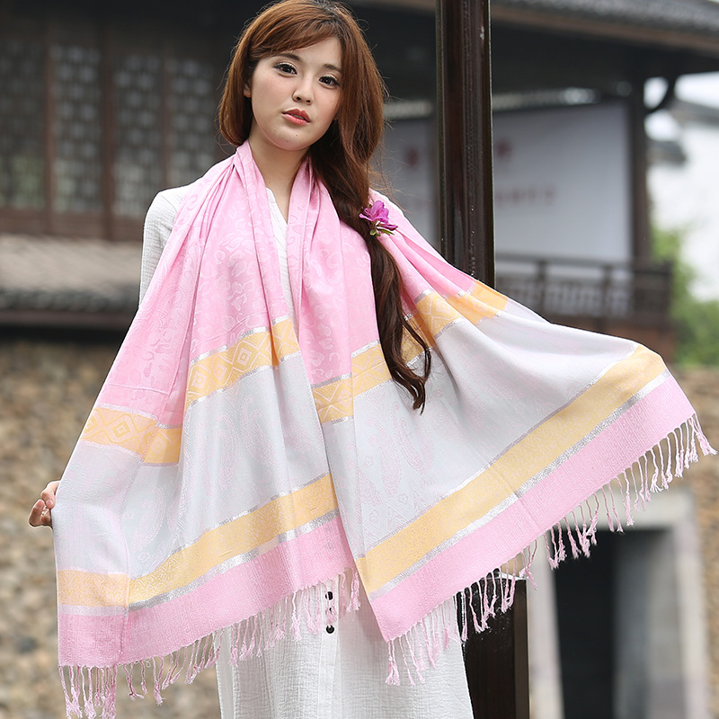 

Shawl beach sunscreen Korean soft scarf all-match oversized cotton and linen multifunctional scarfs for ladies bufanda mujer