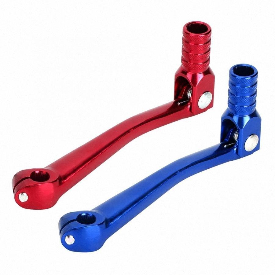 Wakauto Motorcycle Shift Lever Aluminum Alloy 2 Way Gear Shift Foot Lever Motorcycle Accessories