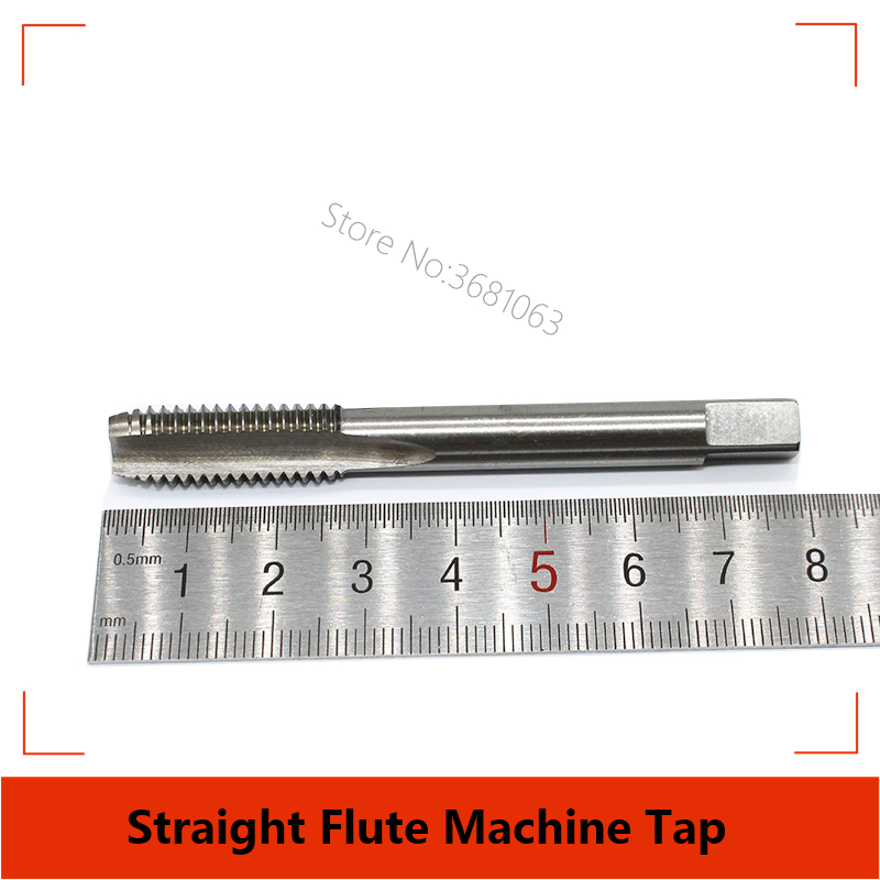 

10pc M10 Straight Flute Machine Taps Thread M10x1.25 M10x1 M10X1.5 HSS H2 Tap Bit Right Hand Threading Drill Bit Tool