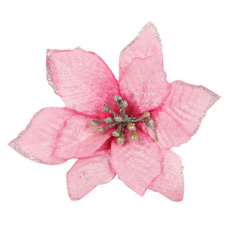

Christmas Decorations Artificial Flowers Xmas Tree Colorful Ornaments For Glitter DIY Home Wedding Decoration Flower