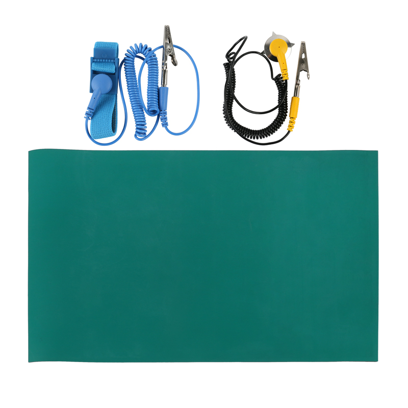 

Big Size ESD Anti-static Table Mat Electronic Maintenance Platform Insulator Pad+Ground Wire+ESD wrist serap For PCB Repair