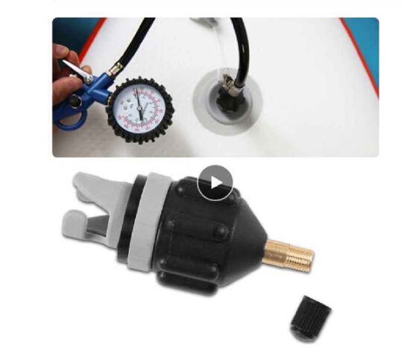 

Rowing Boat Air Valve Adaptor Sup Board Kayak Pump Adapters Inflatable Air Valve Attachment Kayak Accessory Parts kayak boat