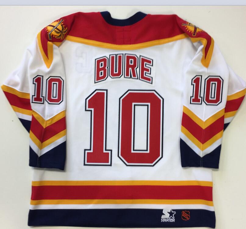 

Custom Men Youth women Vintage #10 PAVEL BURE Florida Panthers 1999 CCM Hockey Jersey Size S-5XL or custom any name or number, Blue women s-2xl