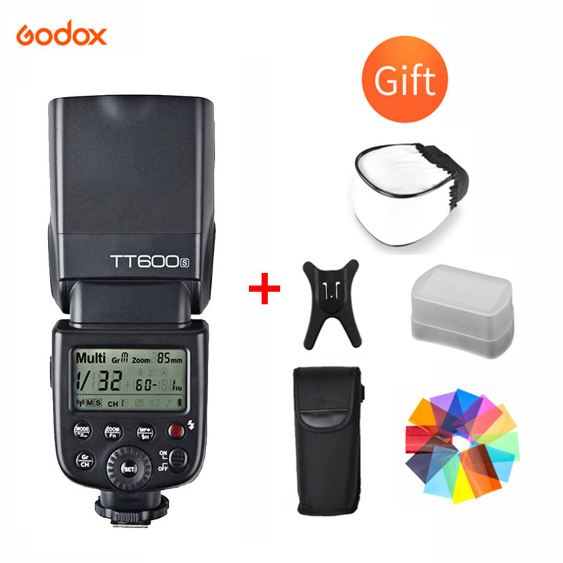 

Godox600 2.4G Wireless GN60 Master/Slave Camera Flash Speedlite for a6000 a6300 a6500 a7 ii MI Shoe Cameras