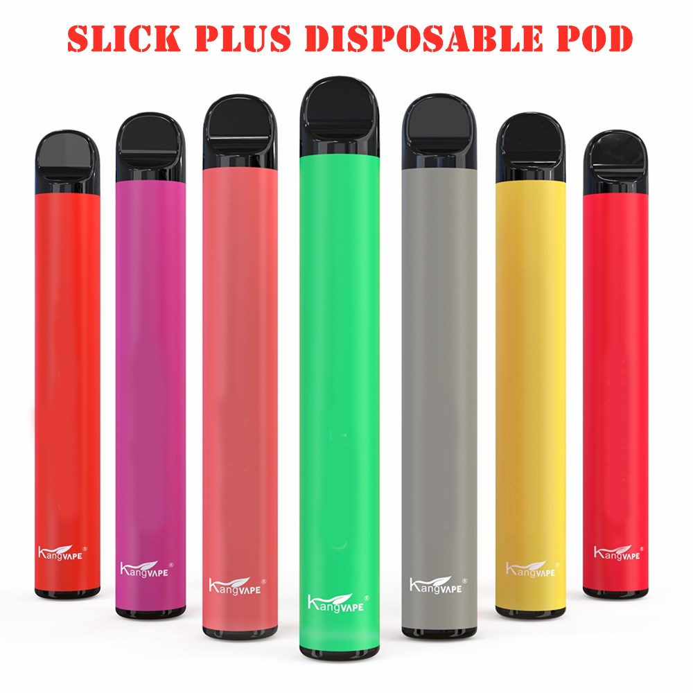 

Original Kangvape Slick Plus Disposable Pod Device Kit 550mAh Battery 3.5ml Cartridge 850 Puff Vape Pen Flow Plus Bar Hot 100% Authentic