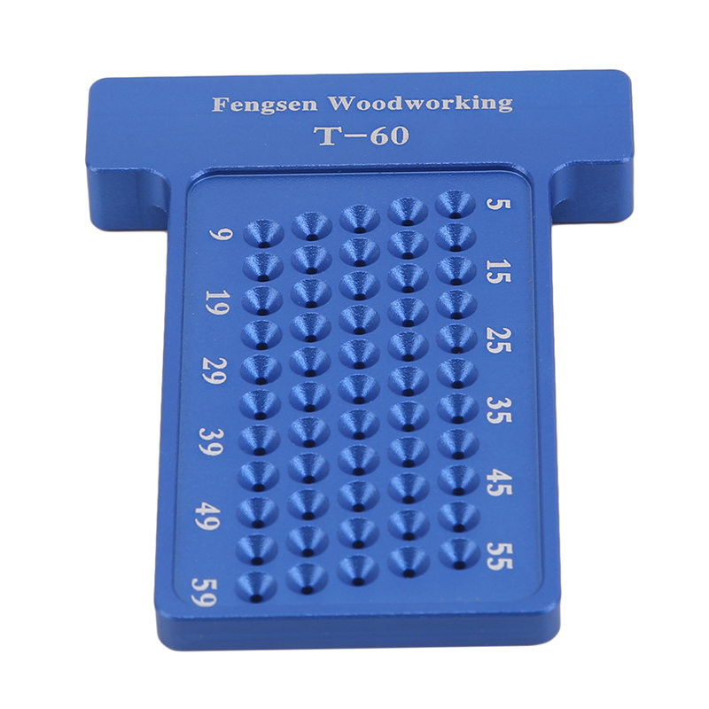 

T60 T-type Woodworking Scriber Aluminum Alloy Caliper Ruler Mark Line Wood Gauge Precise Scale And Clear Wear-Resistant