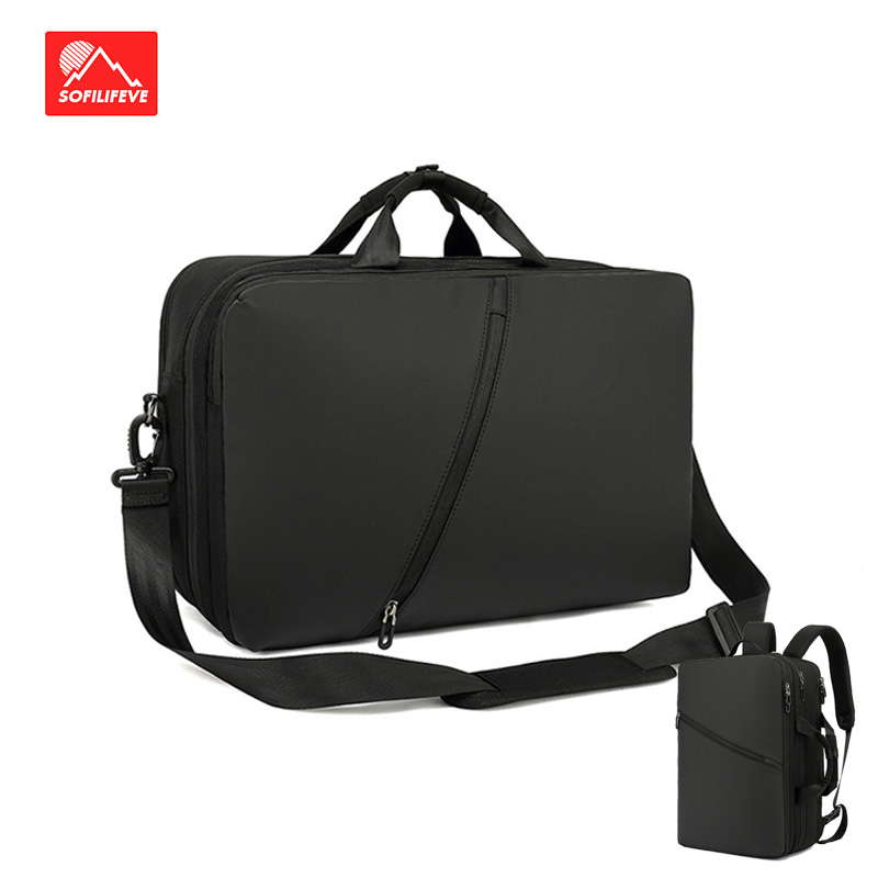 

2020 New Multifunctional Waterproof Laptop Backpack for 17.3" laptop USB Charge Port Schoolbag Large Capacity Backpack, Black color