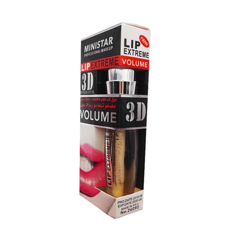 

EPACK New Lip Plumper Ministar Sexy Lips Gloss Moisturizing Waterproof Liquid Lipstick Longlasting Super Volume Plump Lip Gloss Lips Makeup, Picture