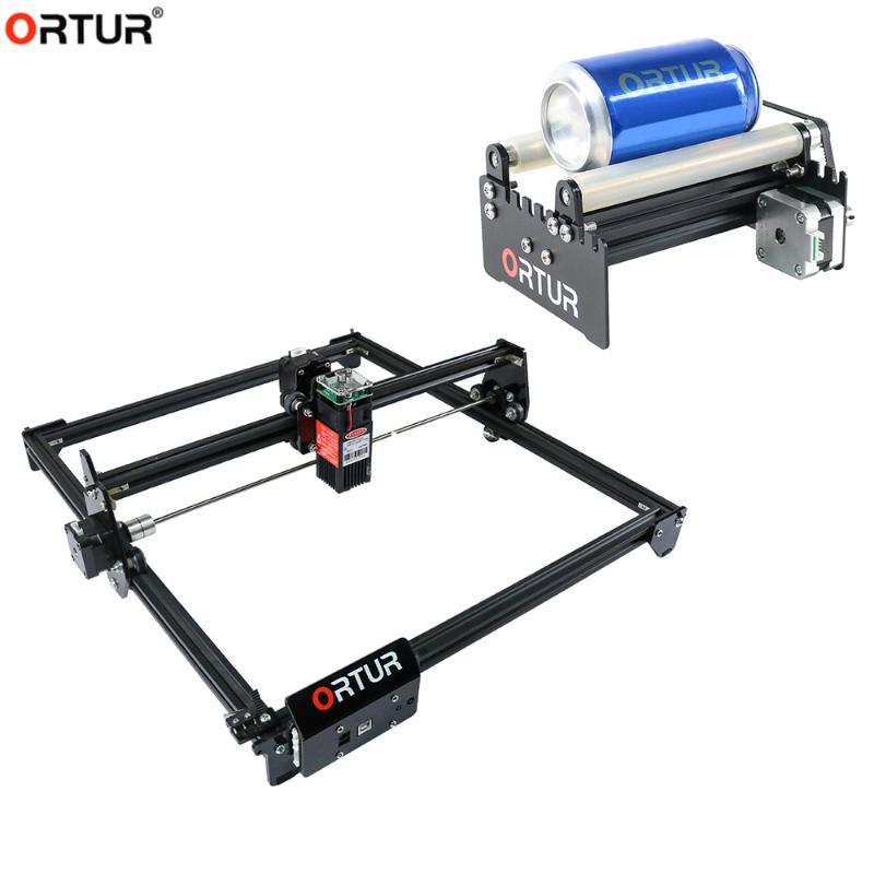 

DIY 7W 15W 20W OLM-2 with Ortur Y Axis YRR Rotate Engraving Module for Column Cylinder Engraving Logo Marking Machine