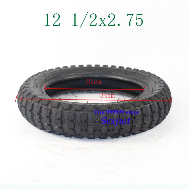 

Good quality 12 1/2 x 2.75 tyre 12.5 *2.75 Tire or Inner Tube For 49cc Motorcycle Mini Dirt Bike Tire MX350 MX400 Scooter