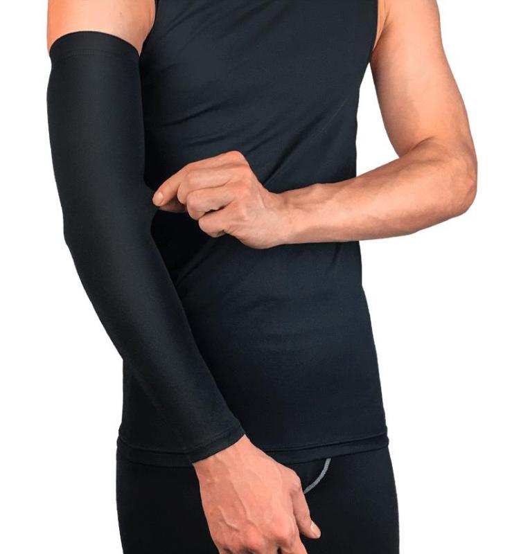 

New 1 Pcs Basketball Football Elbow Support Protector Elbow Pads Guard Arm Sleeve Soccer Armband Armguards, White